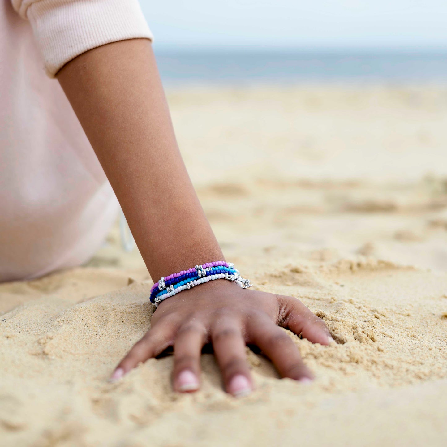 Beaded Charm Bracelet