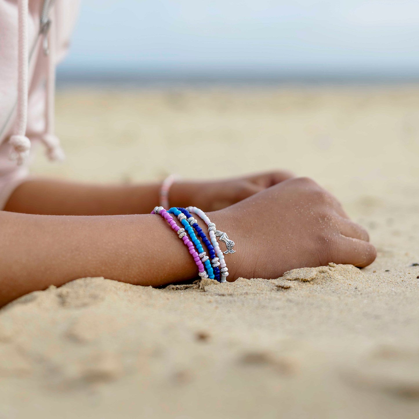 Beaded Charm Bracelet